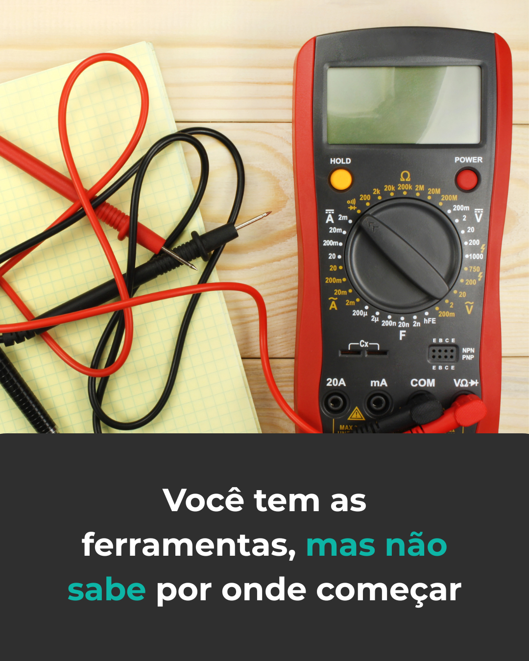 Como usar um multímetro